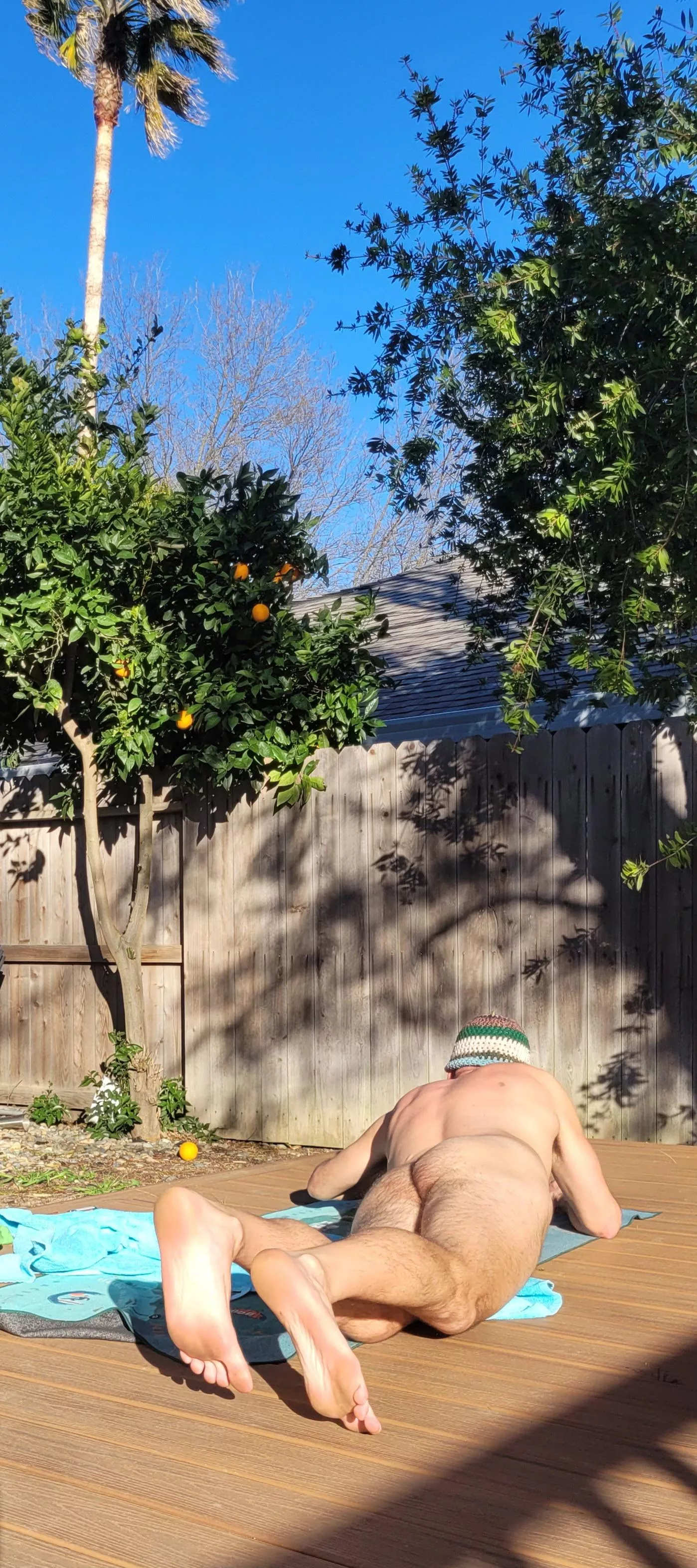 time to start the tan ☀️☀️