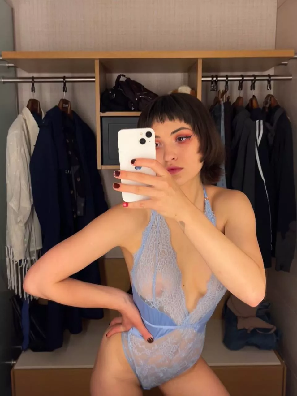 Trying my best to make your mood better and dick harder