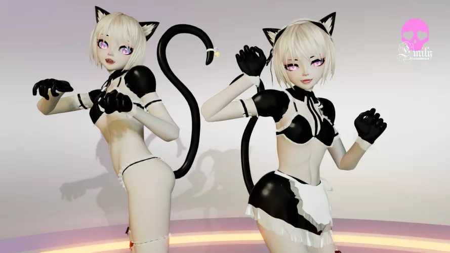 We have a surprise for you 😋 Come to us and guess who is the real Emy and who is the naughty girl who would like me to fuck her 😈🥵💦 https://chaturbate.com/emyliveshow