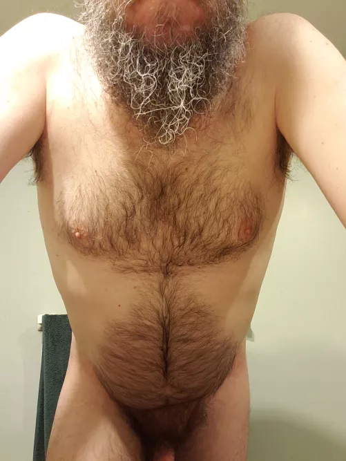 Would you like to feel my beard between your thighs?