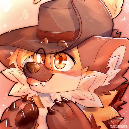 Yeen in boots ~ cm for Thunder, art by me @maiathoustra