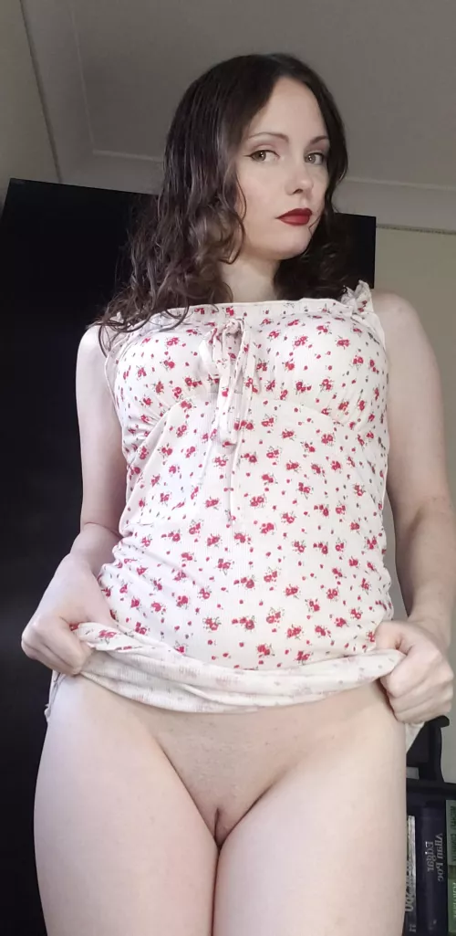 Your face would look lovely between my thighs