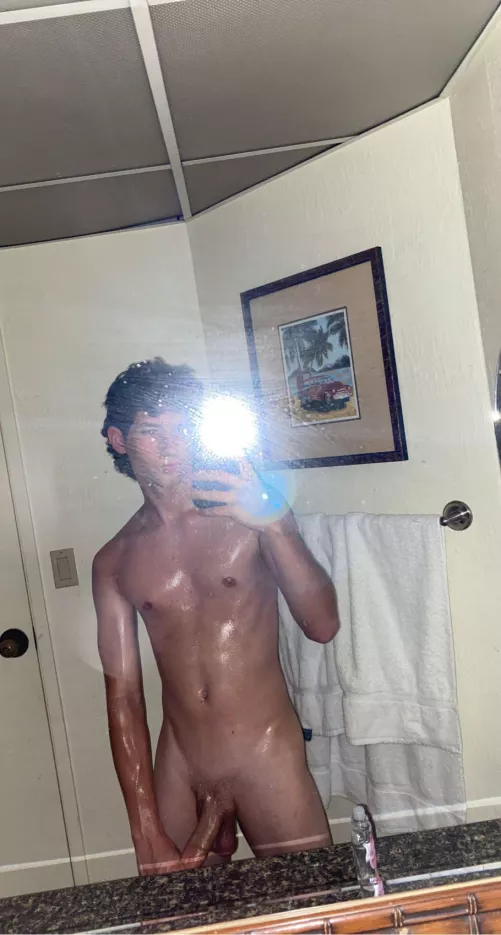 (19) got all oiled up today