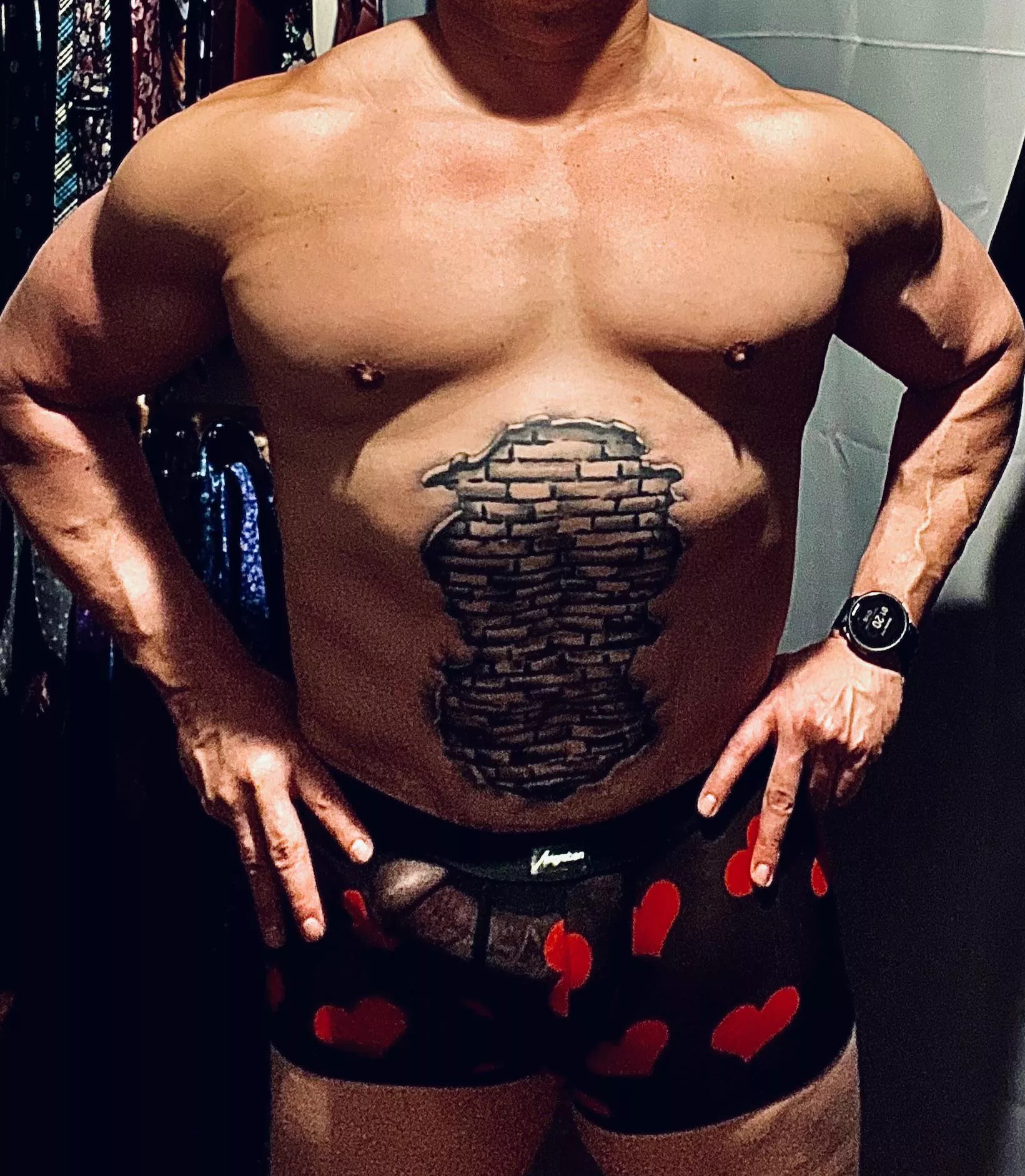 (46) Ladies, don’t buy your man goofy Valentine Day underwear, they will not look like this 😣