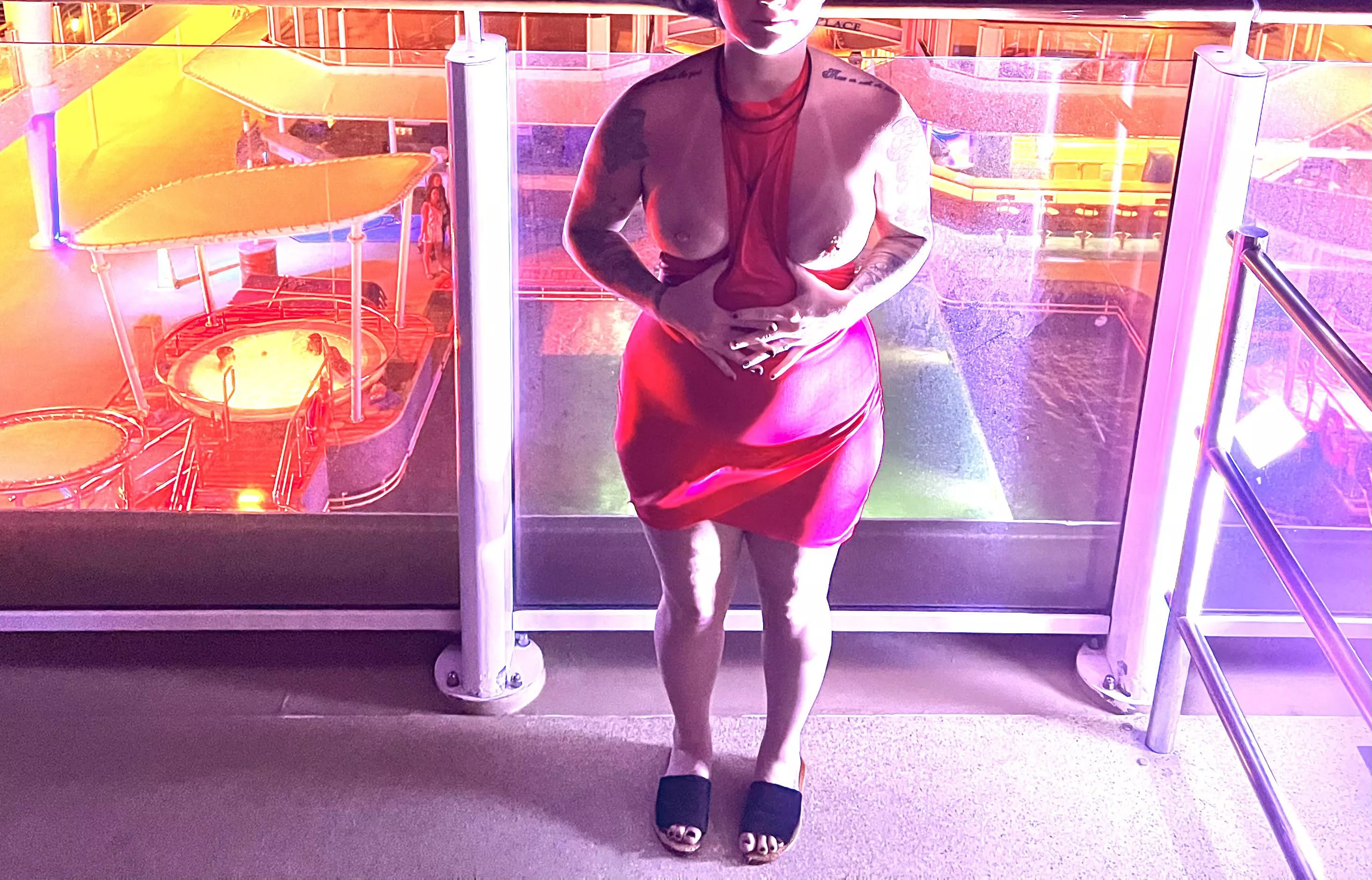 Bad Lighting I Know, But The Breeze Felt Fantastic Up Here!