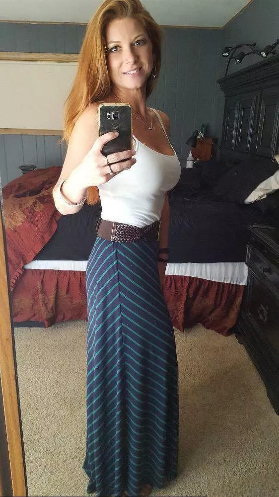 big up top, small below