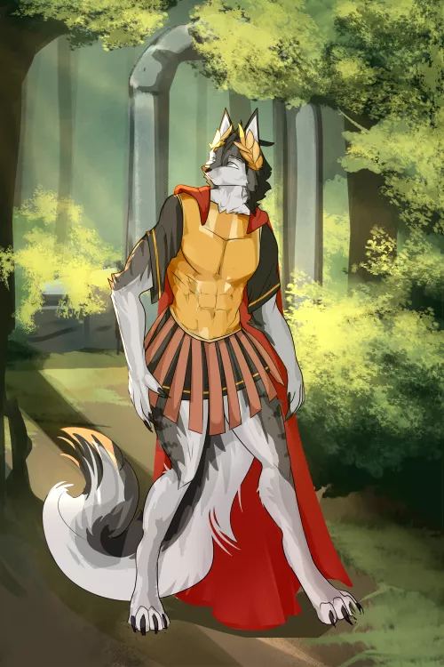 Blessed roman legionnaire for Joy_The_Wolf by (catcake5 on FA)