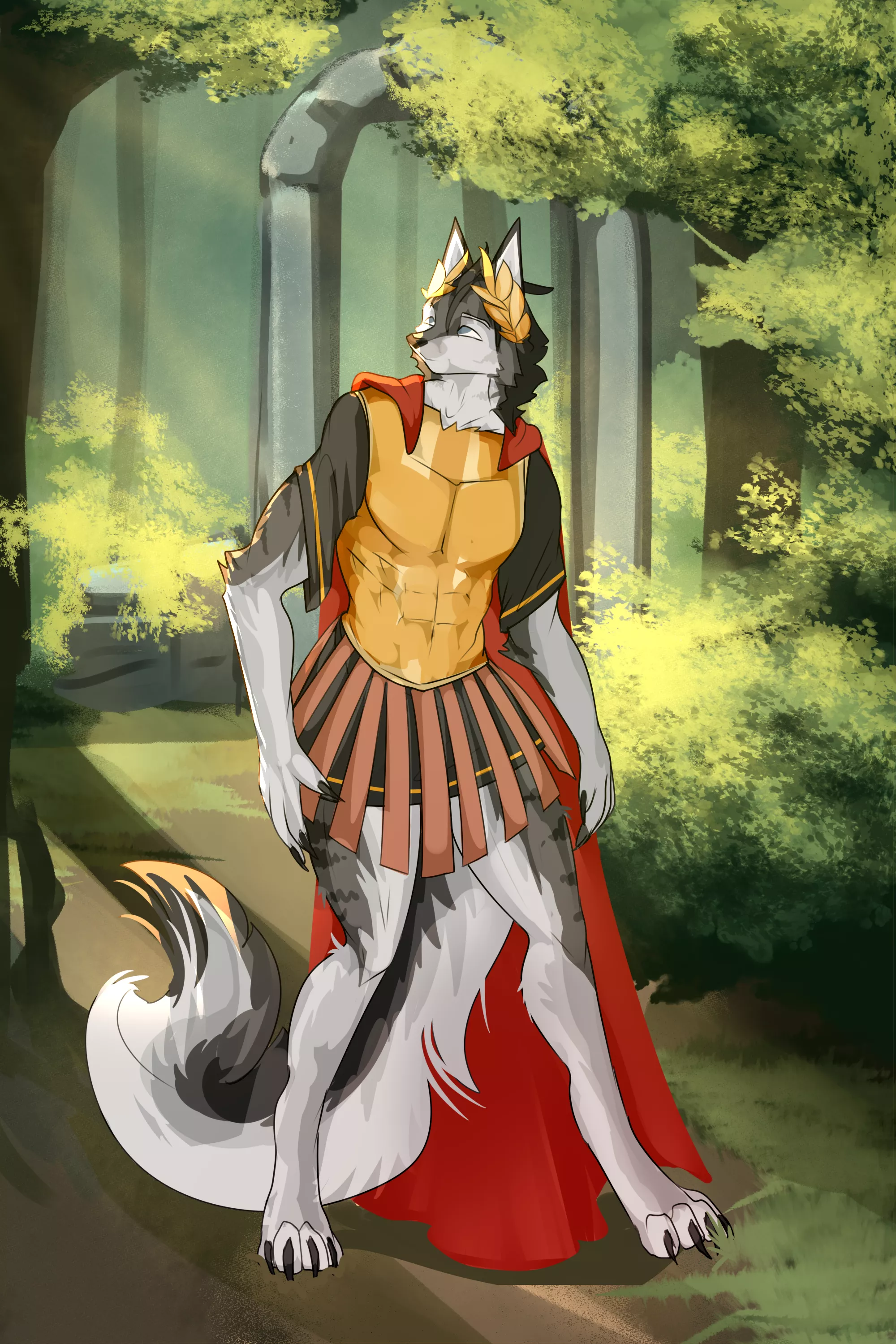 Blessed roman legionnaire for Joy_The_Wolf by (catcake5 on FA)