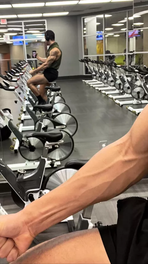 Cardio always gives me a full body pump