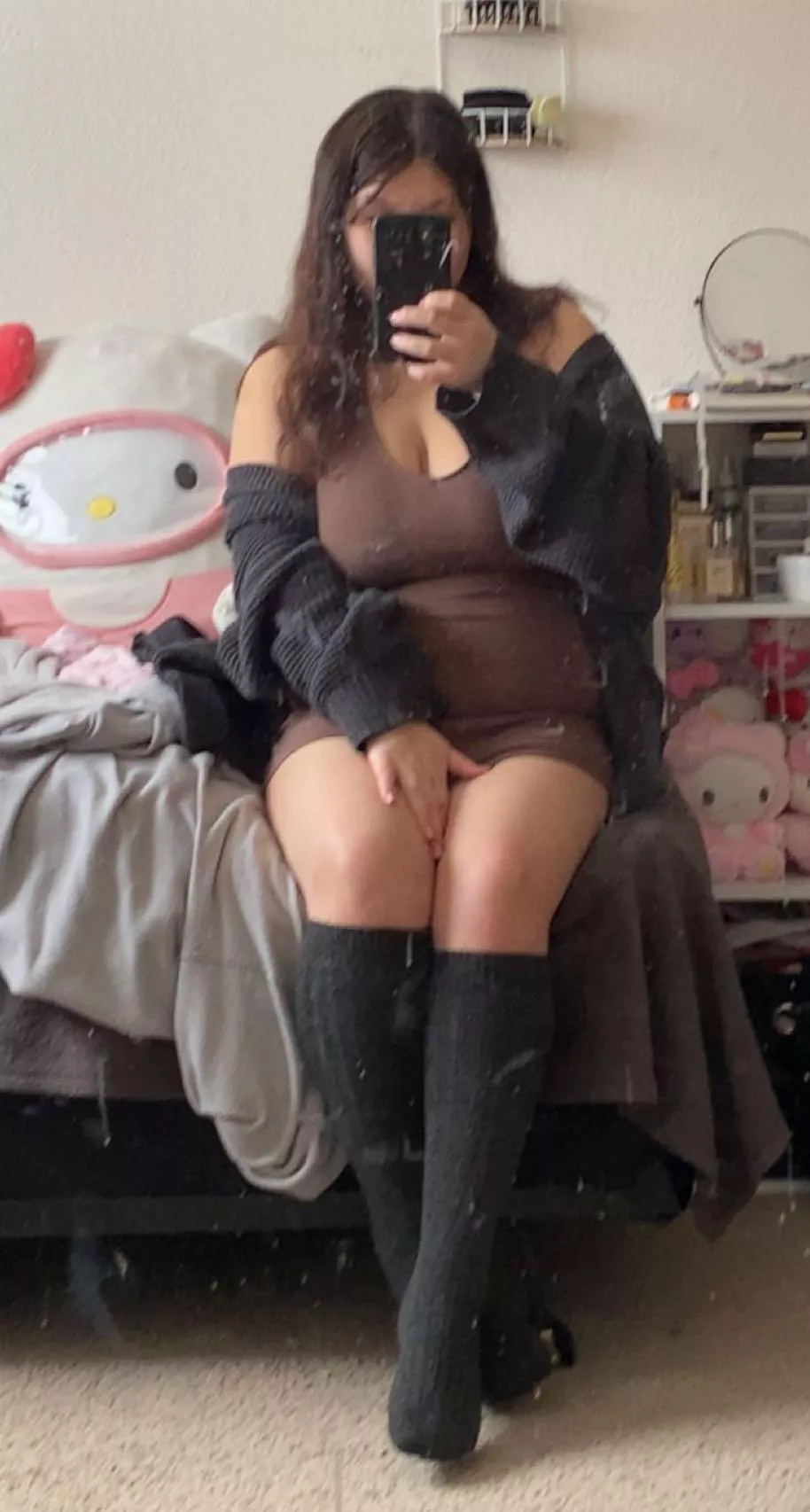 cozy in my cute socks