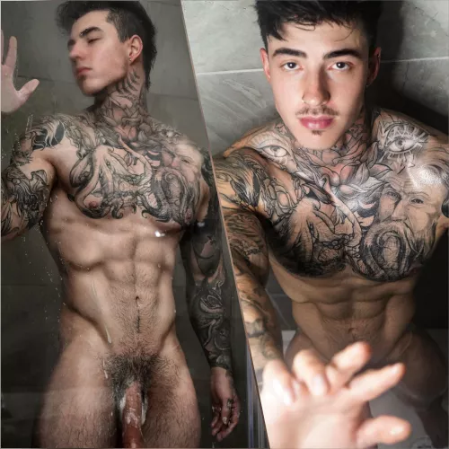 Cum join me in the shower to get your Valentine’s Day gift…