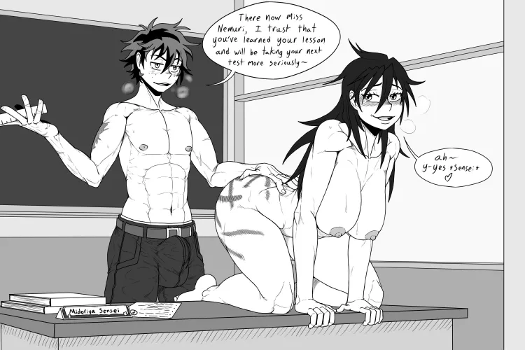 deku and midnight role reversal roleplay (by me)