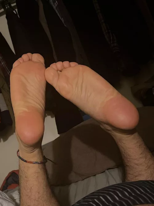 Do my feet meet your standards?