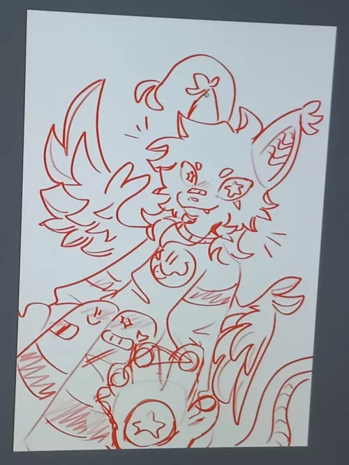 First time drawing an actual furry. I hope I did a good job