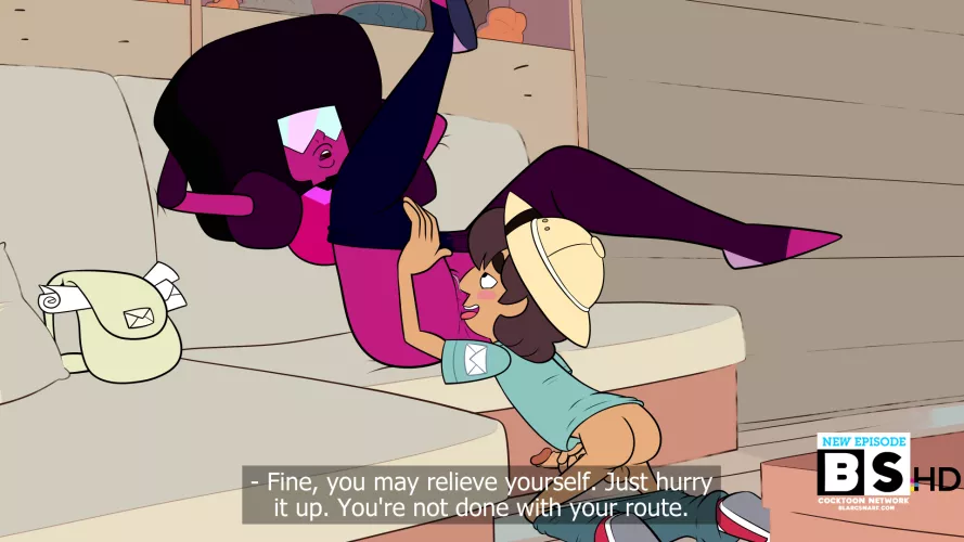 Garnet felt bad for Jamie (Blargsnarf)