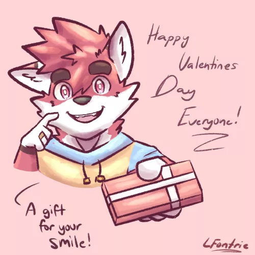 Happy Valentines Day Everyone! ( Art by Me )