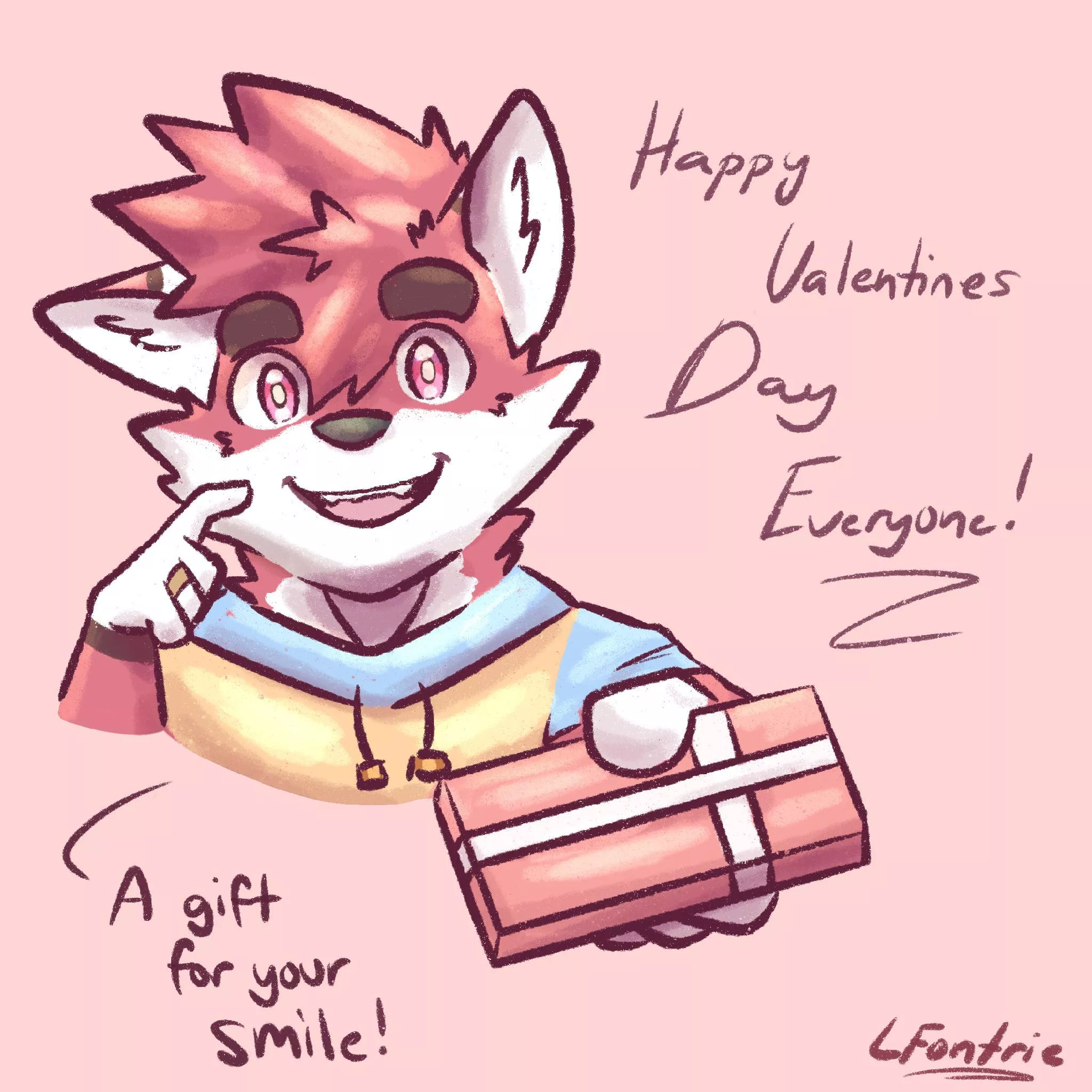 Happy Valentines Day Everyone! ( Art by Me )