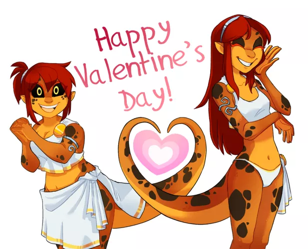 Happy valentines day from [Princess Hunter]!