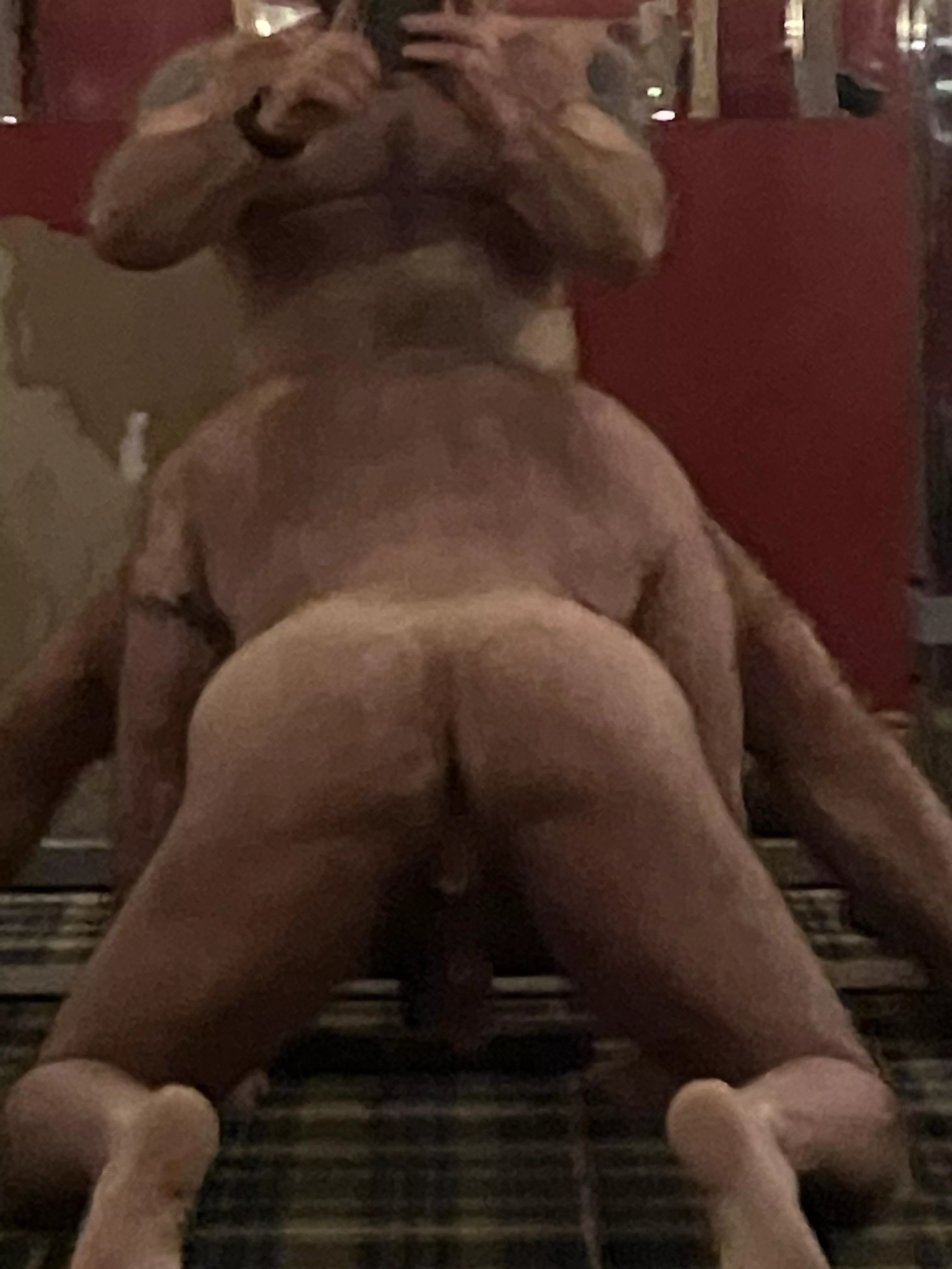 He’s swallowing it