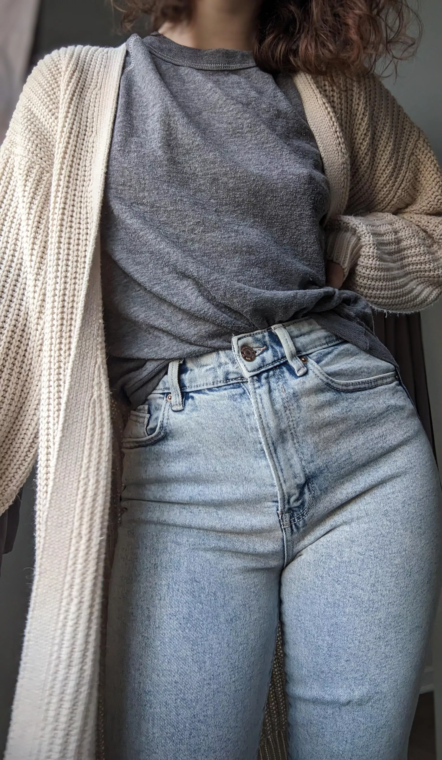 High waisted jeans are the best, accept no others