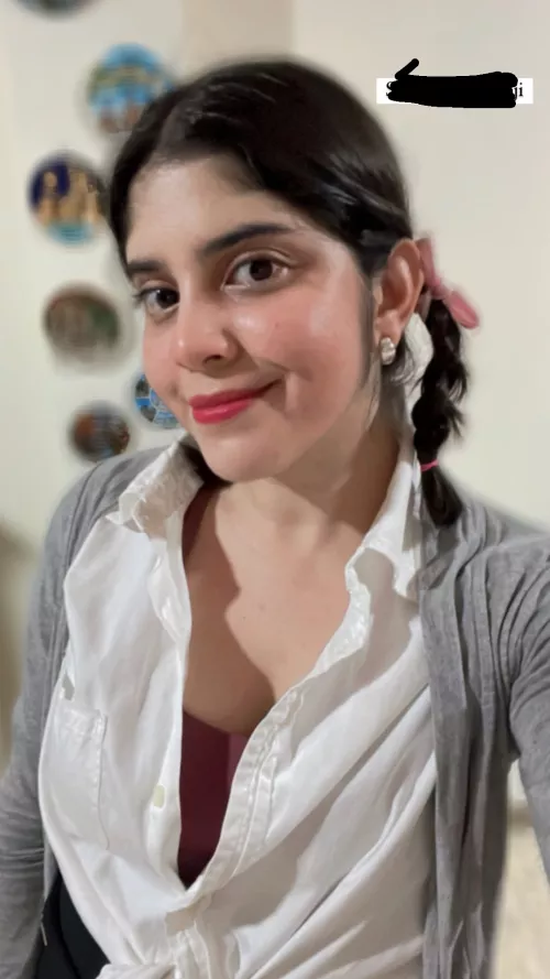 I can't stop to stroke thinking on her