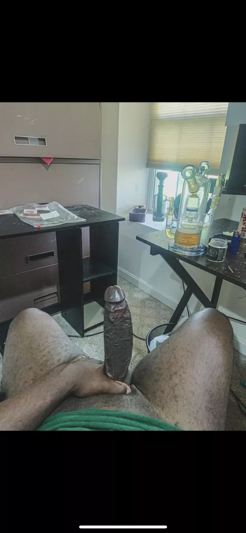 I love showing off my husbands huge dick and smoking weed