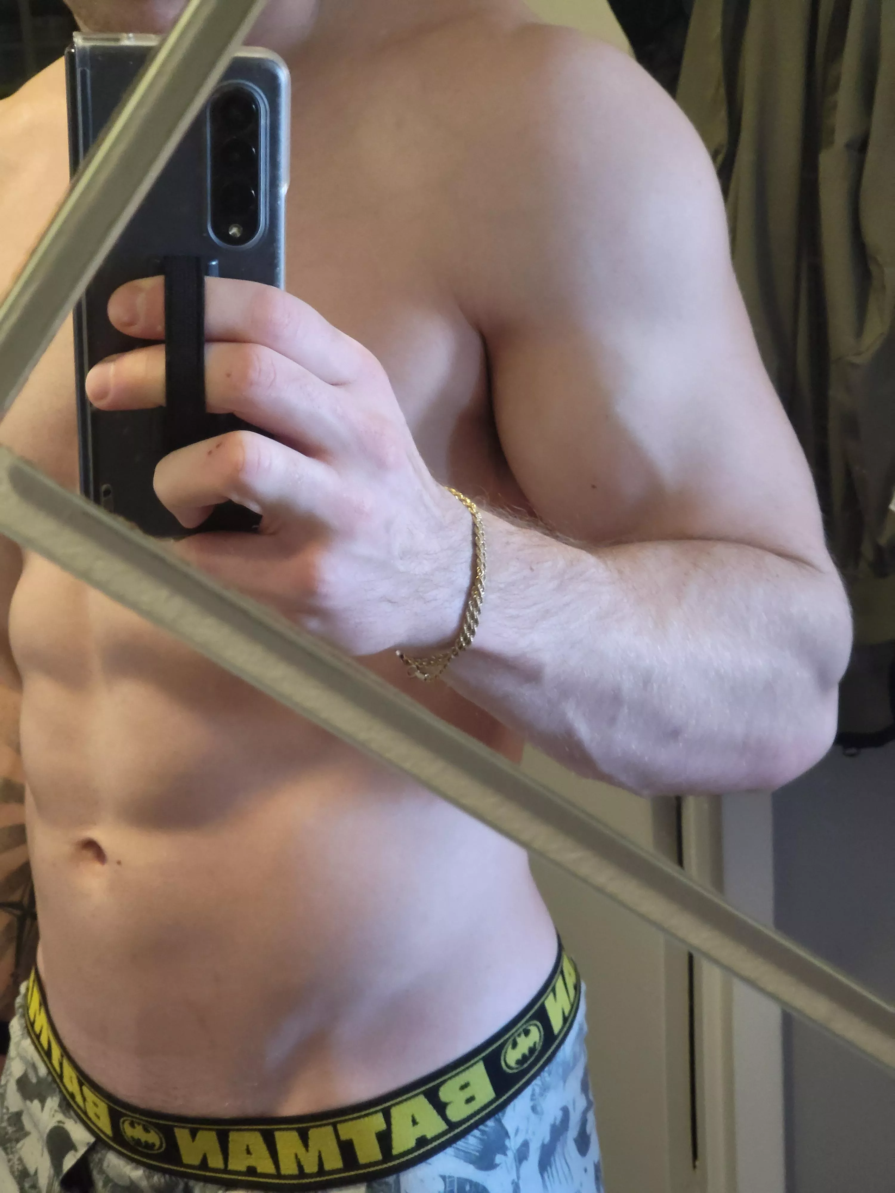 In my slutty batman lingerie