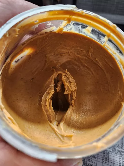 Is my peanut butter is trying to tell me something