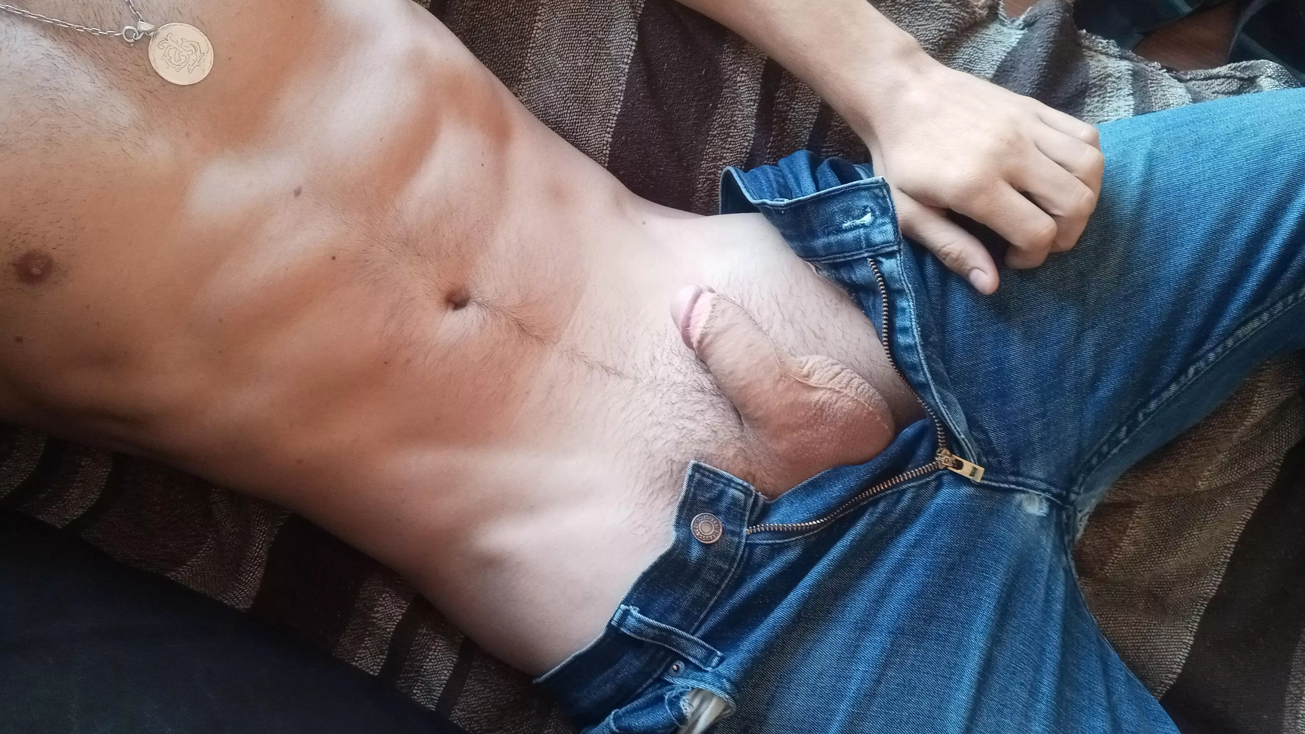 jeans without underwear