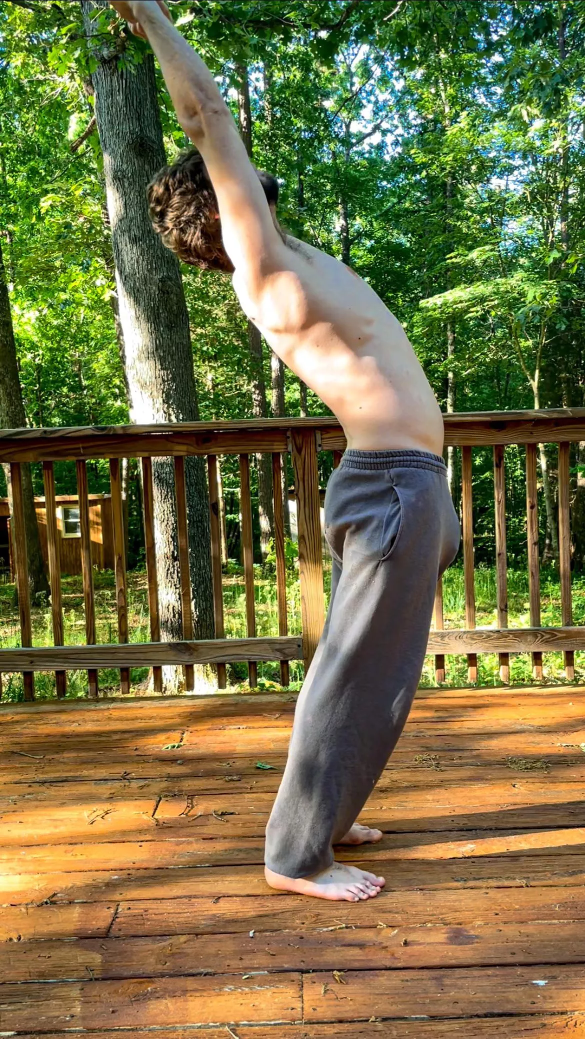 Just doin a little stretch