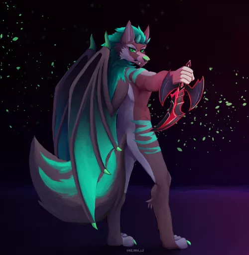 My blade awaits (Art by me!)