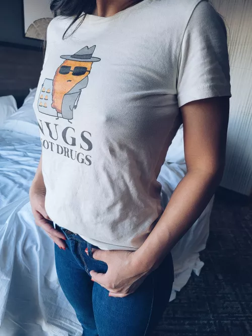 My nipples are poking through