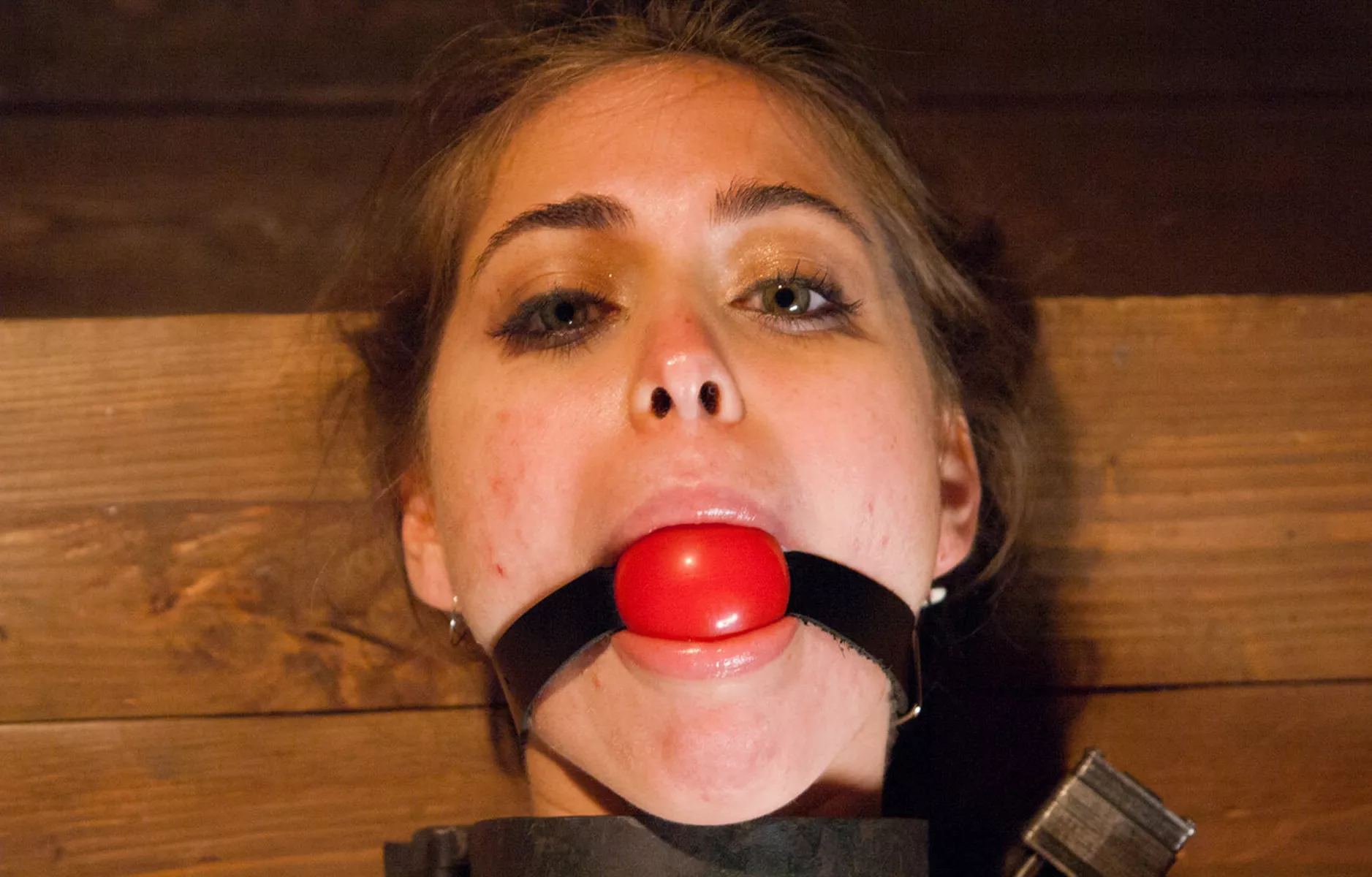 Riley Reid looks excellent with a classic red ball gag