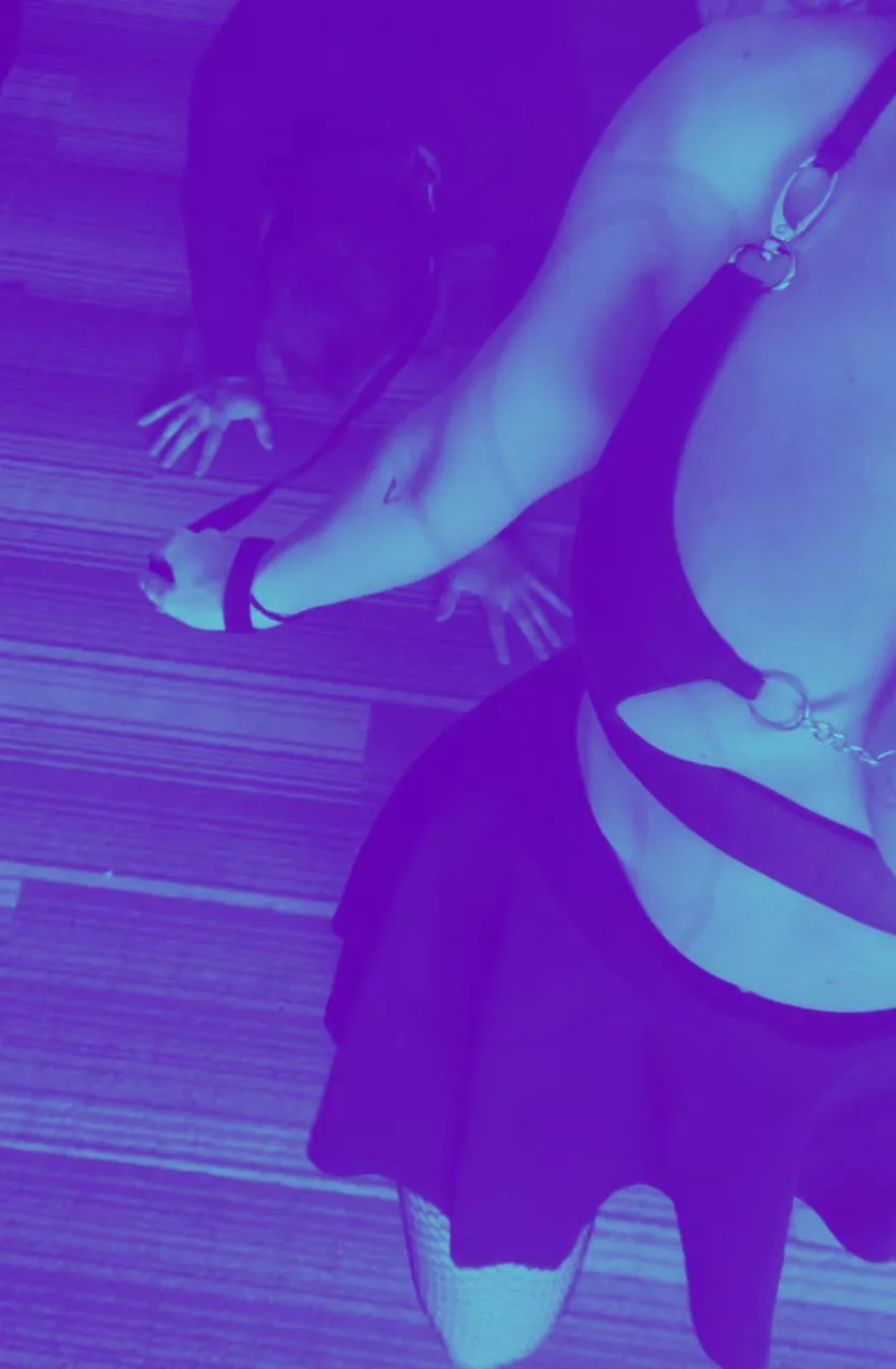 Show me how you pleasure yourself in front of me and scream how much you want me to touch you, brat.