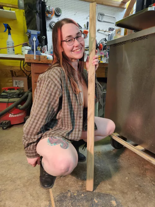 Show me the proper way to stroke your wood this Valentine's