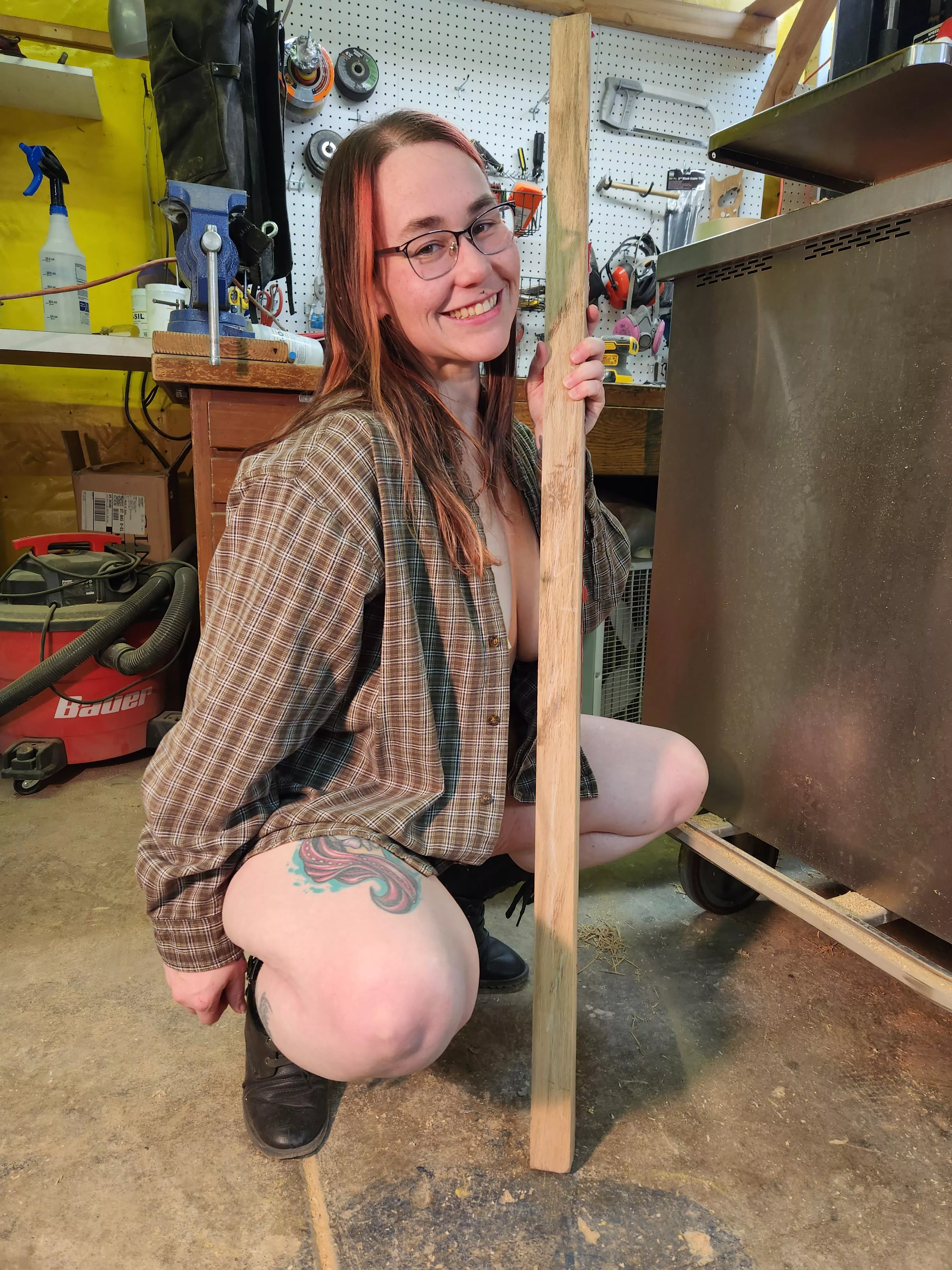 Show me the proper way to stroke your wood this Valentine's