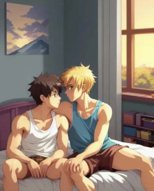 Sweet yaoi for Valentine’s Day