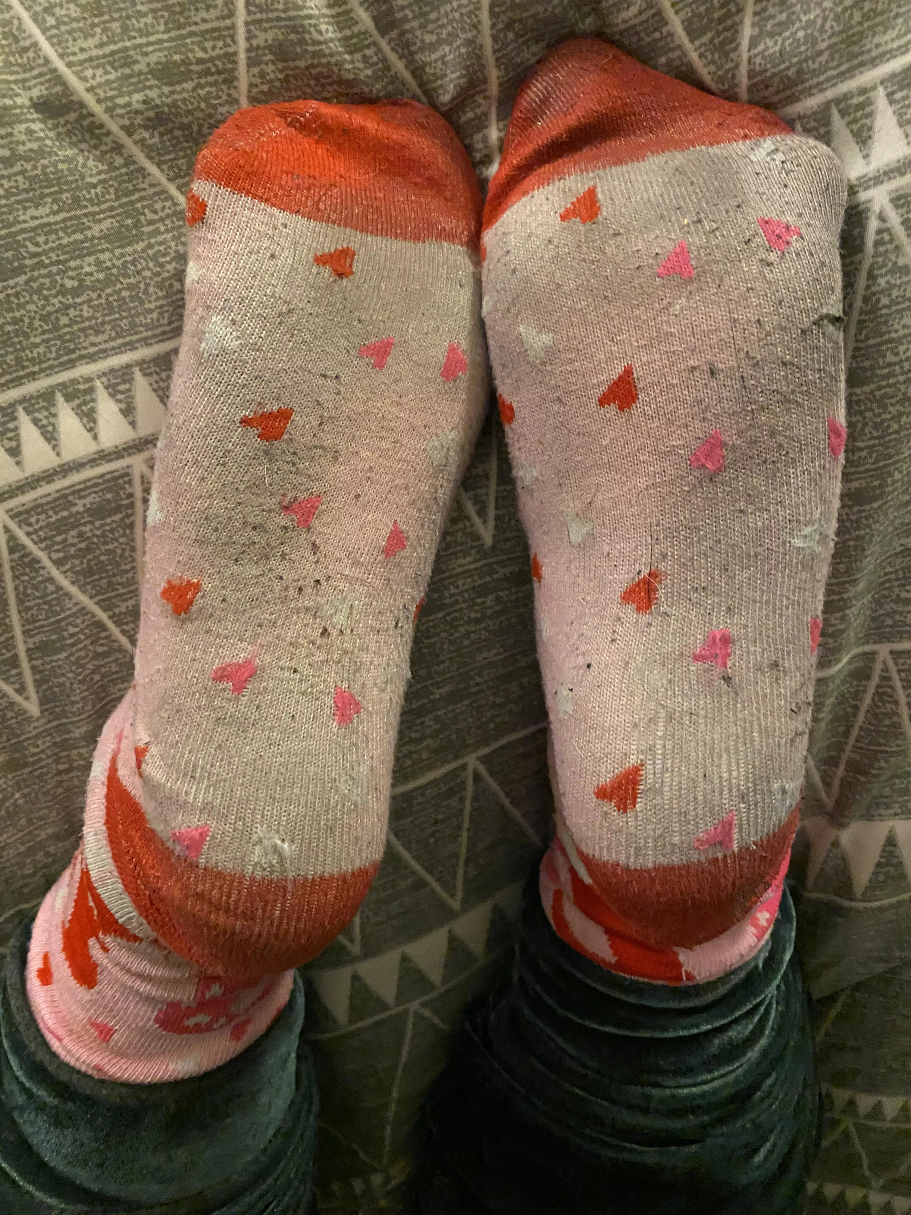 These may be my stinkiest pair yet! Up for grabs!