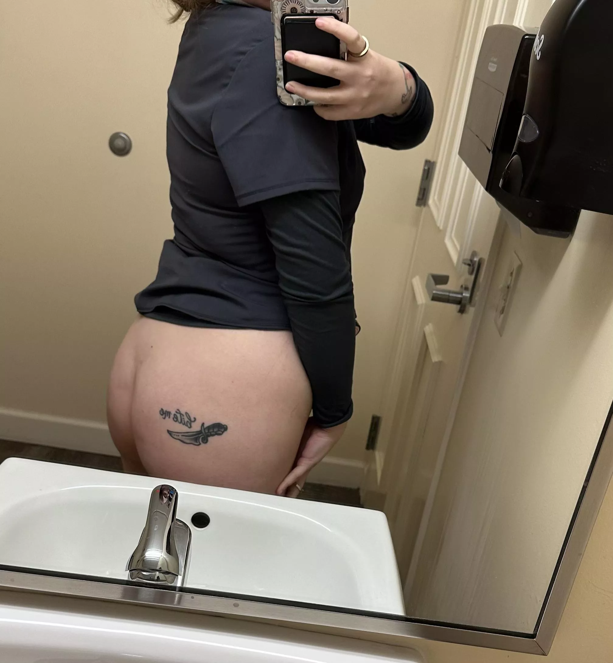 This naughty nurse needs a spanking😈