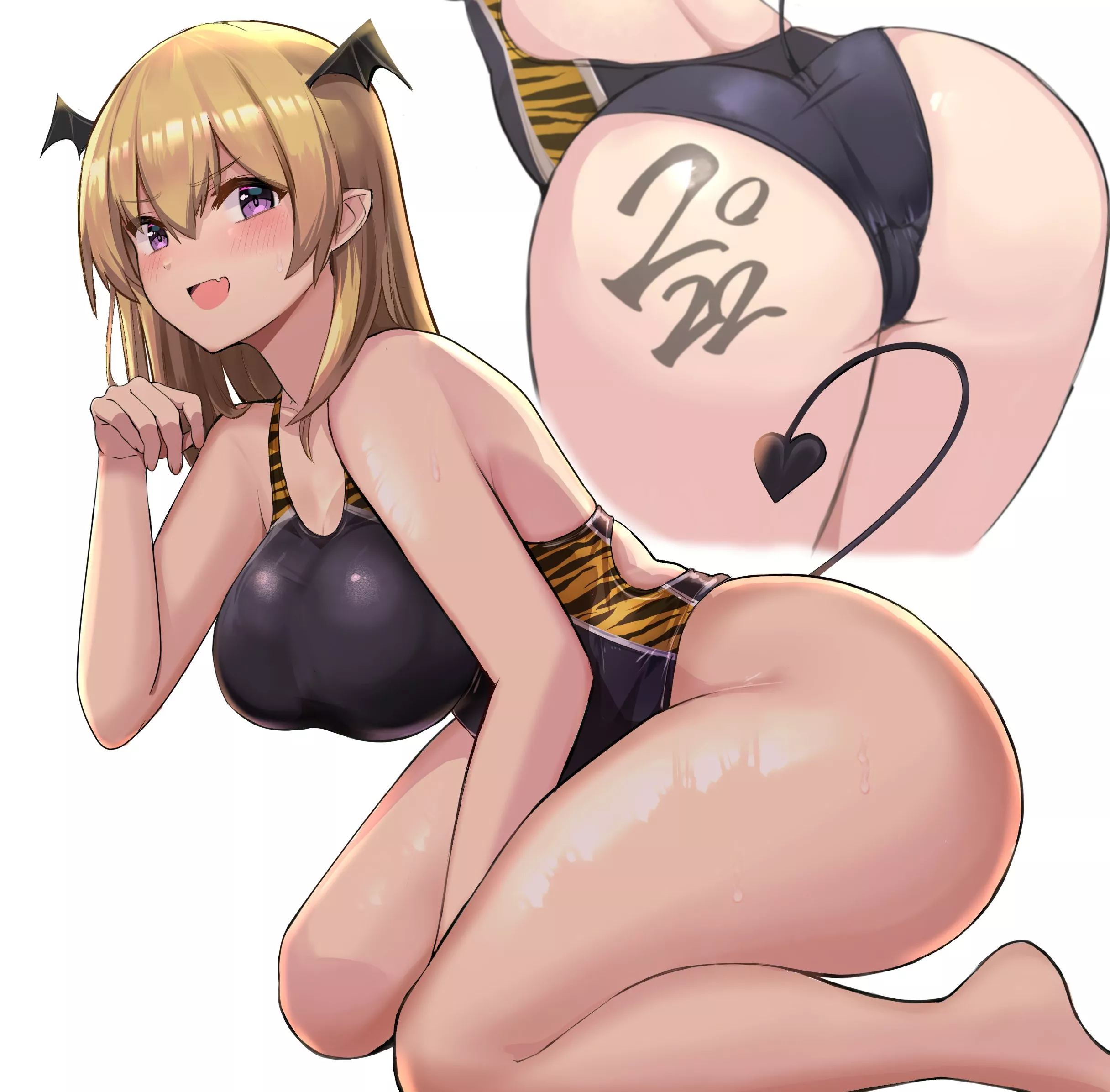 Tiger Swimsuit Succubus ( Kihou No Gotoku Dmc ) [Original]