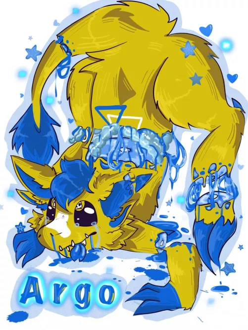 TW: Candy Gore! AT with my friend Argo:3 (commissions r open! ^^)