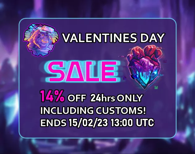 Valentines Day Sale 14% OFF/ 24hrs Only @ gorilla-machine.com