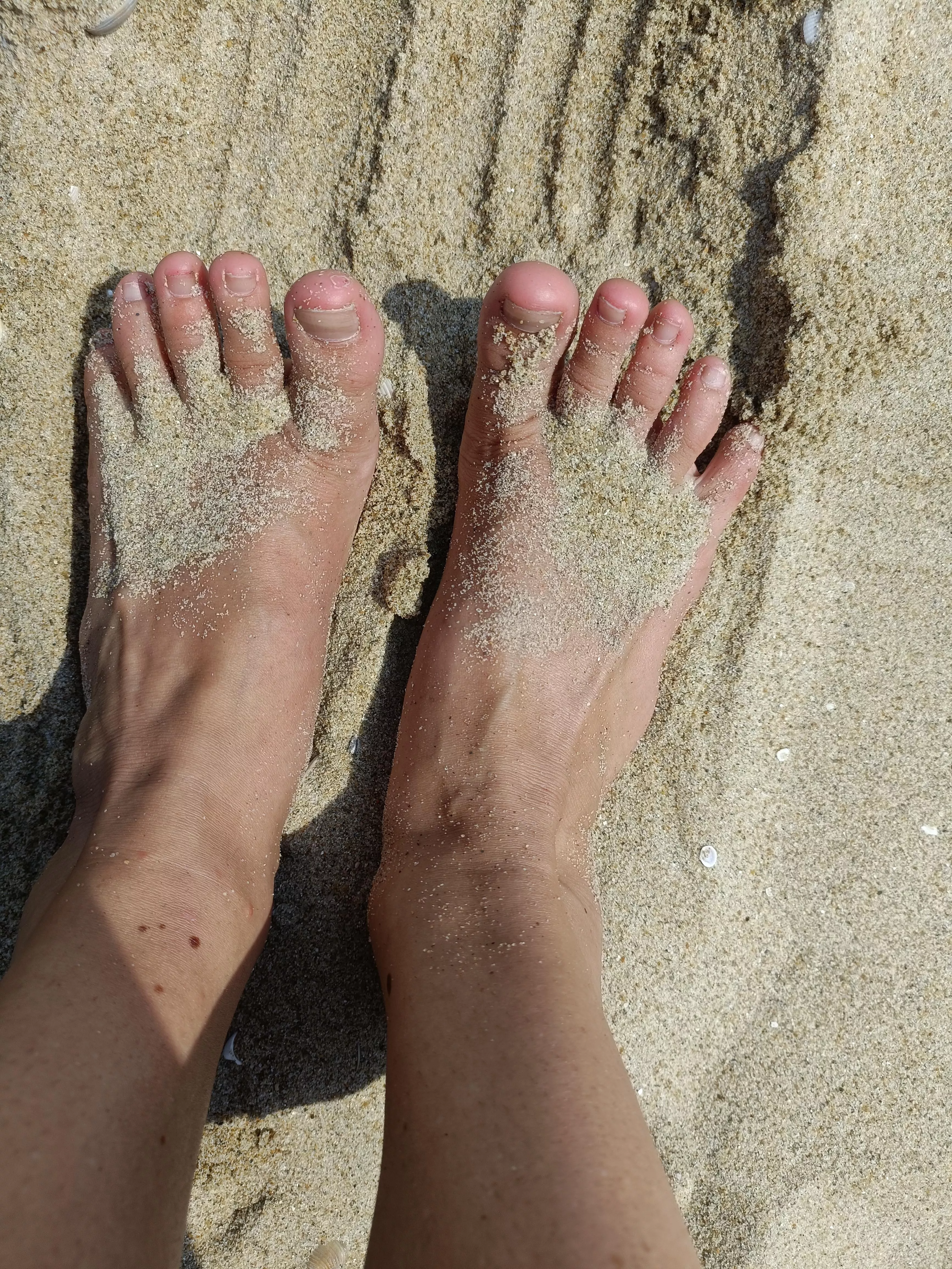 What if they sandy as, you still going near them?