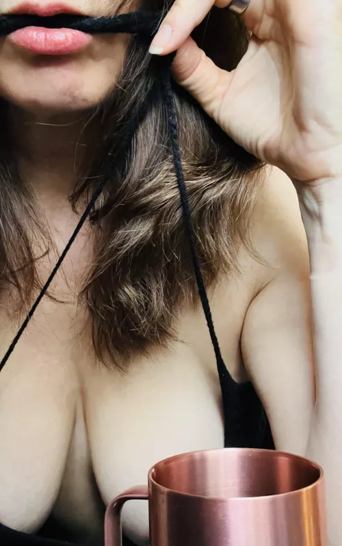 When you’re hanging by a string ….Coffee!!