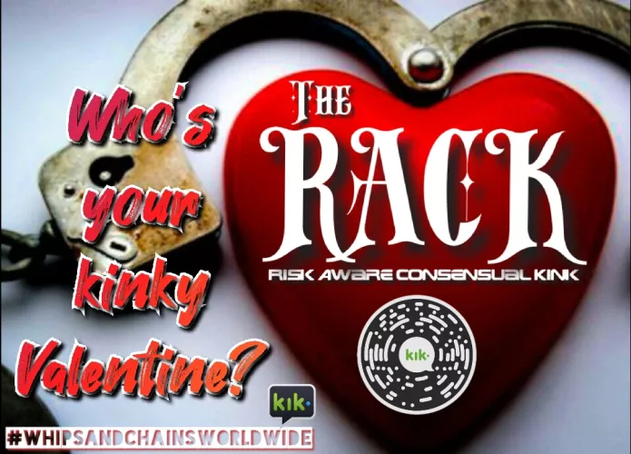 ♥️Who's looking for a Kinky Valentine's Day❓ Come party with us 💜@The RACK🔞 Are Looking For New Blood For Our 14 [F]un Filled Group Rooms. Come And Join Us If You Are Looking For A Safe🔞, Kinky⛓️ Space To Socialise👯, Learn📚 &am