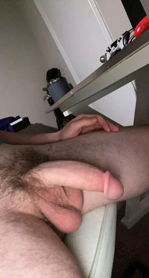 Would you suck me under my desk?