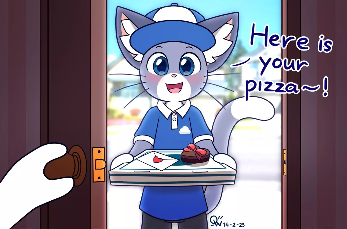 Your pizza order has arrived! (at 8am) (you didn't order any pizza at all)