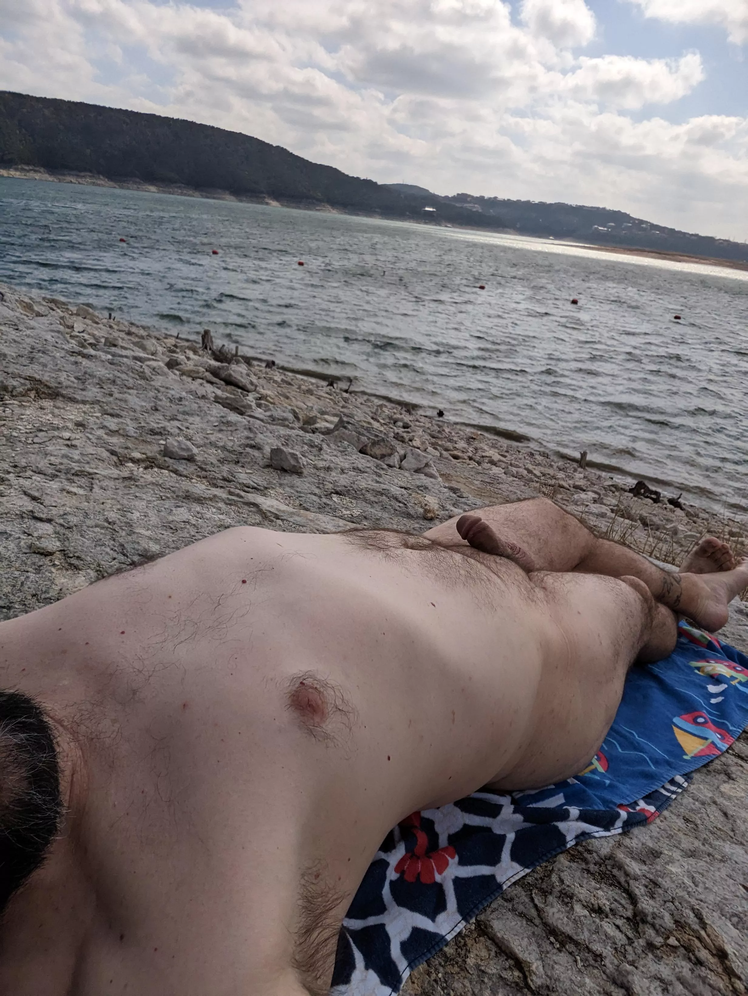 [45] Got a comp day off from work today. Decided to go to the lake.