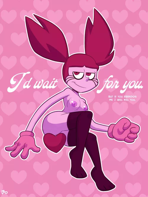 A Spinel Valentine’s Day card by @Monamania