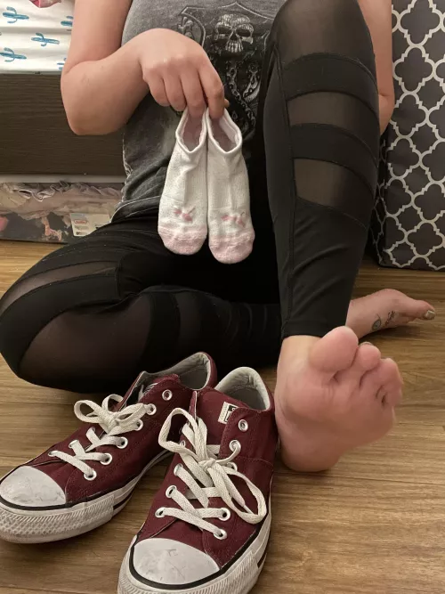 After my workout can I shove these in your mouth and tape it shut? 🤭